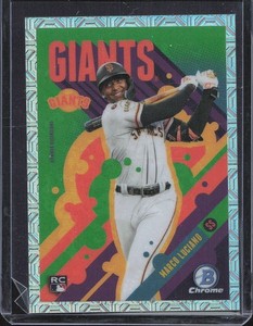 2024 Bowman Chrome #BA-21 Marco Luciano Bowman Ascensions Mojo Refractors