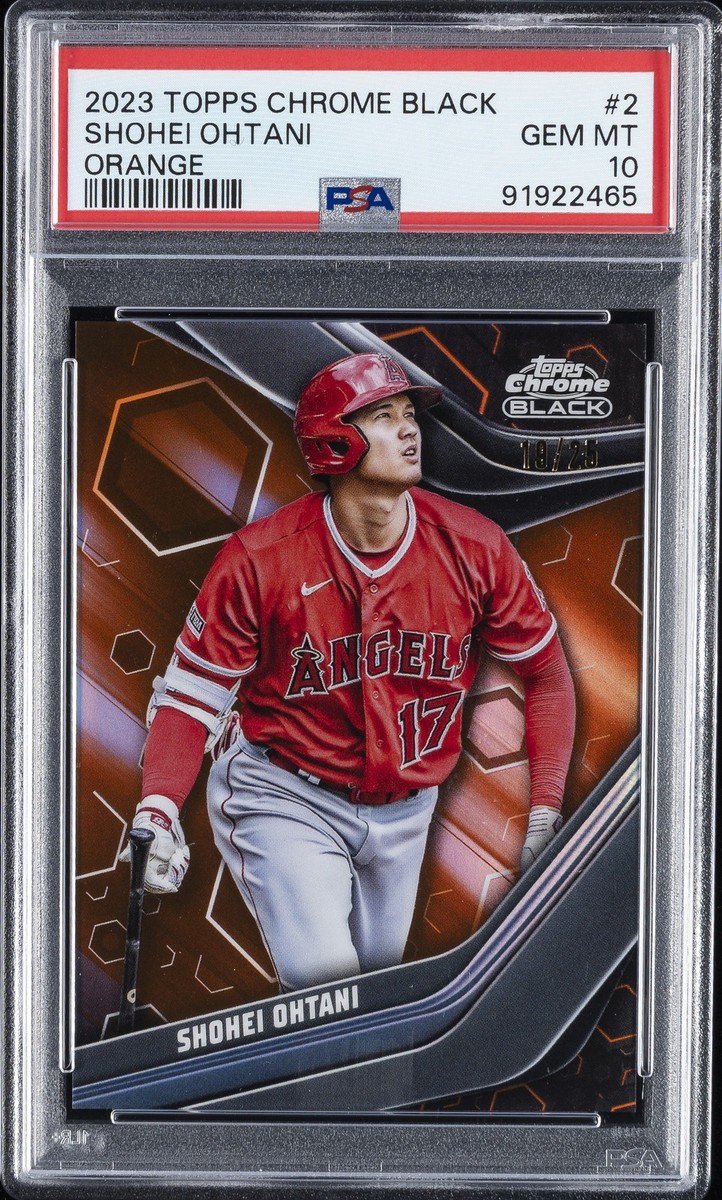 Shohei Ohtani 2024 Topps Chrome Black #85 Refractor /199