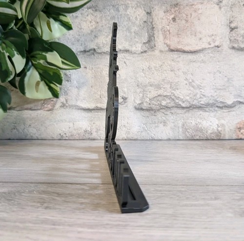 Personalised Motocross MX Trial Bike Table Stand Art Garage Gift Present - Picture 4 of 6