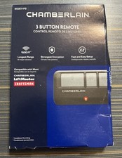 Chamberlain 953EV-P2 3 Button Garage Door Remote - Black