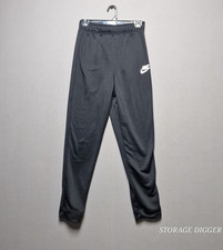 Nike Club Fleece French Terry Jogger Pants Boys XL Black Swoosh Logo Classic Fit