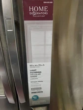 NEW 60" x 72" Home Decorators Whisper White Light Filte Cordless Cellular Shade 