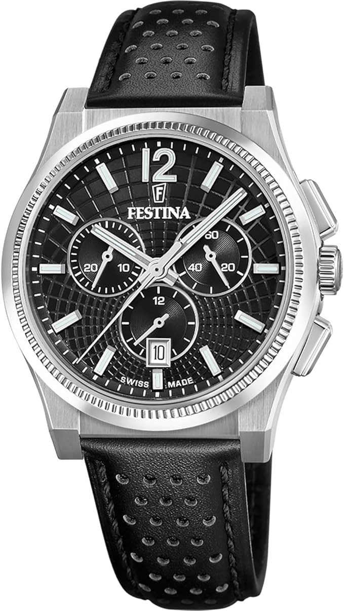 Festina Rivé швейцарского производства F20060/4 Quarzwerk Herren-Armbanduhr