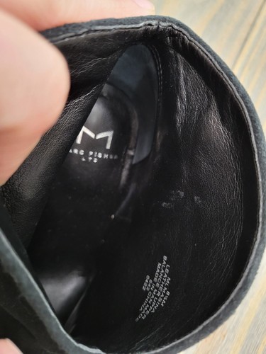 Botín MARC FISHER Masina Negro Gamuza Puntera Punta Talla 8.5 M - Imagen 7 de 9