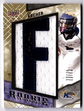 2014 Upper Deck Dri Archer Rookie Letterman Auto /75 Kent State