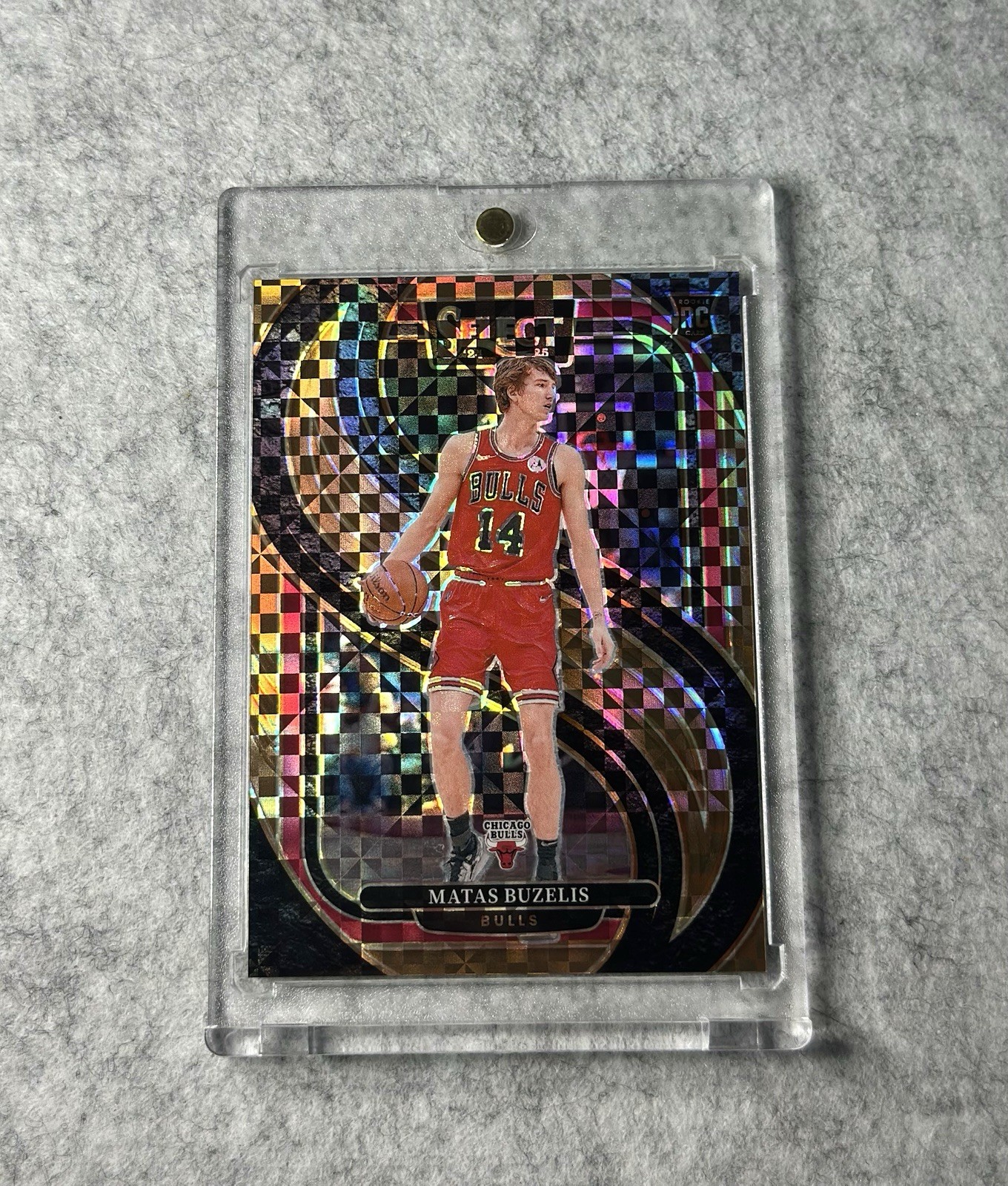 2024-25 Panini Select Premier  Matas Buzelis #166 Bronze Prizm /49 🧼🔥
