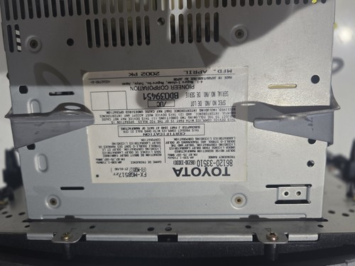 2002 -2006 Lexus Original CD / Cassete RADIO FX-MG8517zt - Picture 15 of 22