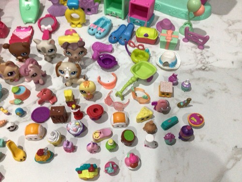 Lote grande Shopkins, mercado, joyero, refrigerador, cabezales Bobble, más bonito - Imagen 4 de 7