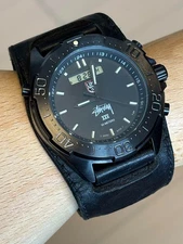 LUMINOX Stussy 25th Anniversary Collaboration Black Dial Digital Men's Watch