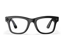 Ray-Ban Meta Wayfarer Smart Glasses - Standard Size Shiny Black Frames with...