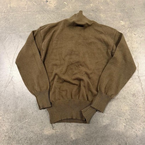 Vintage US Army DSCP Henley Military Sweater Size L - Picture 6 of 8