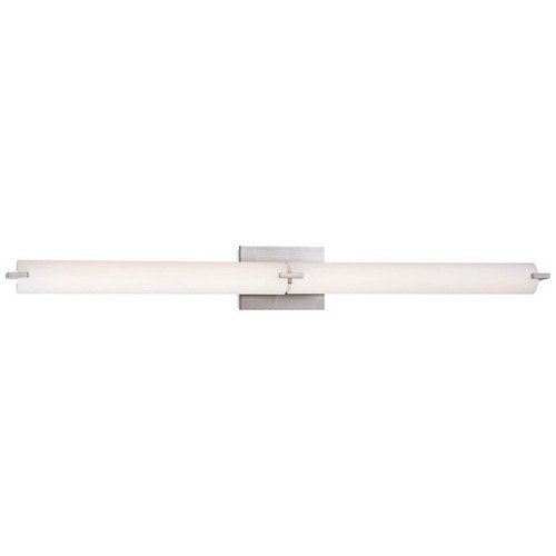 George Kovacs 39 1/2" Wide LED Brushed Nickel Bathroom Light - Picture 1 of 6