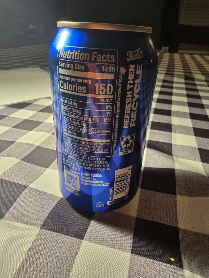 Unopened Empty Factory Sealed Pepsi Can 12 FL OZ (355mL) straight out of the box - Image 3 of 3