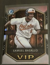 Samuel Basallo 2025 Bowman Chrome VIP #VIP-4 Baltimore Orioles Prospect