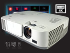 Bright 2700 Lumens 3LCD Projector for Marketing Events, Investor Meetings 2160p 