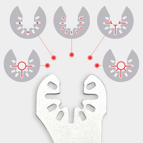 4 Stück Diamant Sägeblätter Für Zement Keramik Fliesen Kompatibel Mit Bosch Dewa - Picture 7 of 11