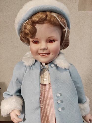 Vintage Shirley Temple, Sunday Best Danbury Mint porcelain doll by Elke Hutchins - Bild 6 von 18