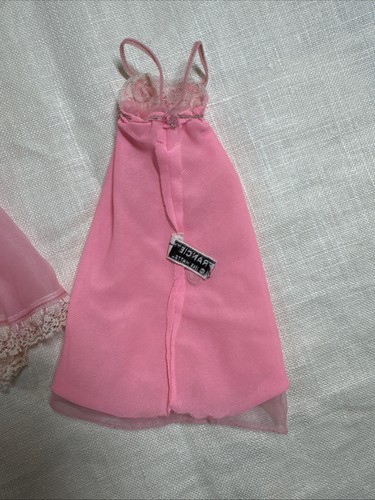 VTG Barbie/Francie Rise 'n Shine Sear Exclusive Outfit Pink White 4 Pc Sleepwear - Picture 16 of 24