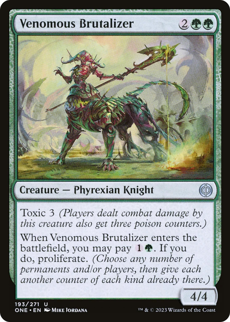 Venomous Brutalizer [Phyrexia: All Will Be One] Magic MTG