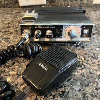 1977 ALARON  MODEL B-1100 23 Channel Mobile Transceiver