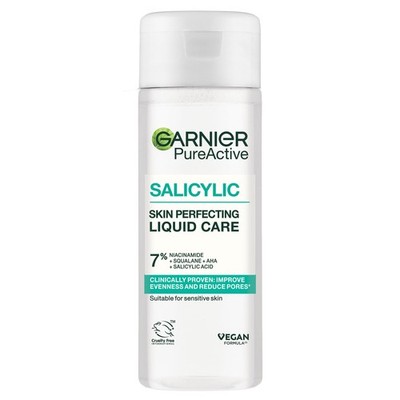 Garnier Salicylsäure Skin Perfecting Liquid Care Toner, 7% Niacinamid &