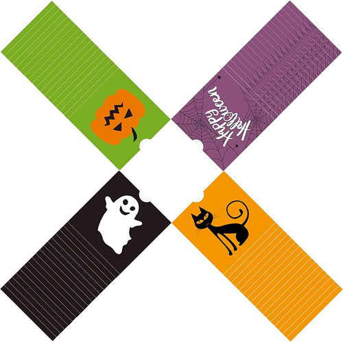 72er Pack Halloween Leckerlibeutel - Süßigkeiten, Goodie, Partygeschenk & Süßes oder Saures - Bild 7 von 10