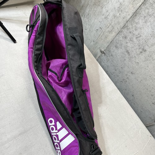 ADIDAS BARRICADE Multiple Tennisschlägertasche lila und schwarz Schultertasche - Bild 9 von 9