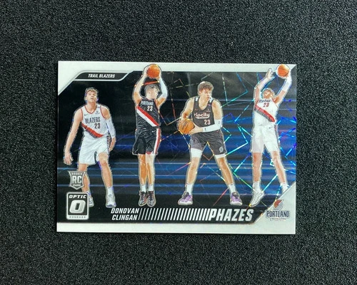 2024-25 Panini Donruss Optic Phazes #25 Donovan Clingan RC Rookie SP QB66