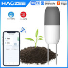Tuya WIFI Soil Sensor Smart Temperature Humidity Detector Waterproof Wireless So