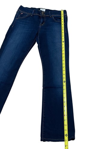 Hudson Womens Beth Baby Boot Jeans Mid Rise Bootcut Back flap Medium Denim 28x28 - Picture 13 of 16