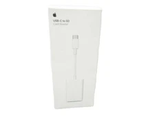Apple USB-C to SD Card Reader A2082 White MW653AM/A Genuine