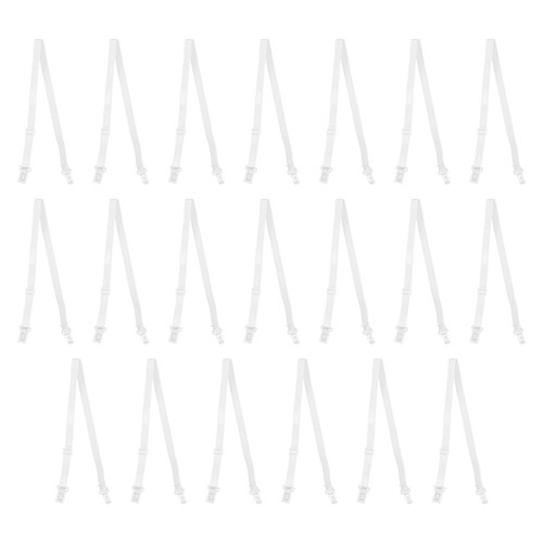 20 Pcs Bow Tie Elastic Extender Bands Strap with Buckle Adjustable Bowtie - Picture 6 of 12
