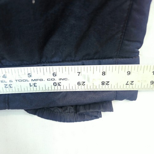 VTG OSSI Skiwear Overalls Snowboard Ladies Size L Black Insulated Bib Snowpants  - Picture 14 of 16