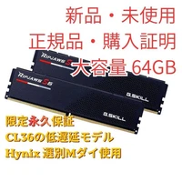 G.Skill Ripjaws S5 64GB (2x32GB) DDR5 5600MT/s CL36 Low Latency RAM Unused