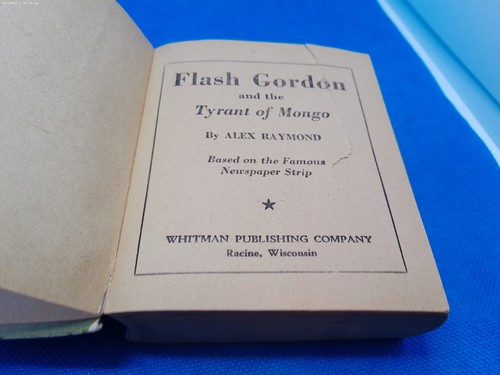 Flash Gordon Mongo Tommy Troop Six Scouts Whitman books Big Little lot 2 1930s - Imagen 9 de 9