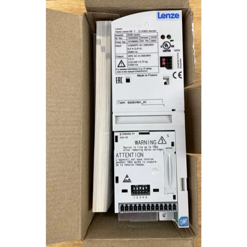 US Free TAX LENZE NEW E82EV551K2C Sealed Frequency Inverter E82EV551K2C IN BOX - Picture 5 of 6