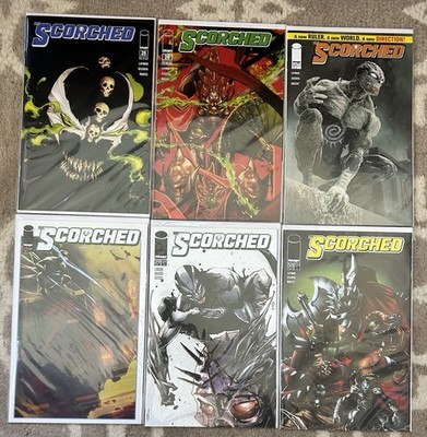 Spawn Scorched #25,26,27,28,29,30 Todd McFarlane NM Lot Image Comics