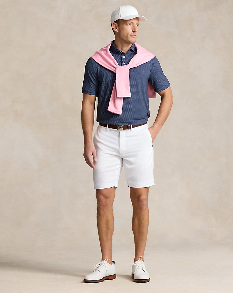 Мужские 9-дюймовые шорты для гольфа Ralph Lauren RLX Performance Performance Shorts Белый-38
