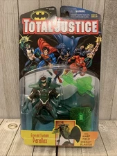 Kenner 1997 DC Super Heroes Total Justice Emerald Twilight Parallax Figure