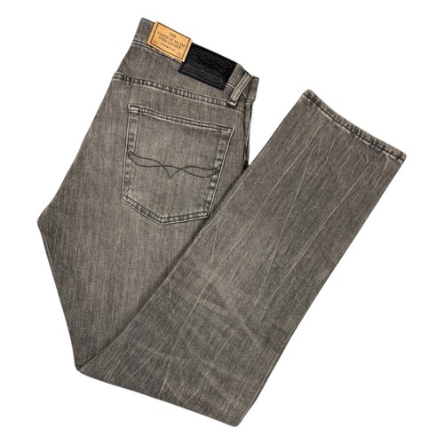 Ralph Lauren Polo Jeans Mens Size 32x32 Varwick Slim Straight Stretch Gray Denim - Picture 4 of 21