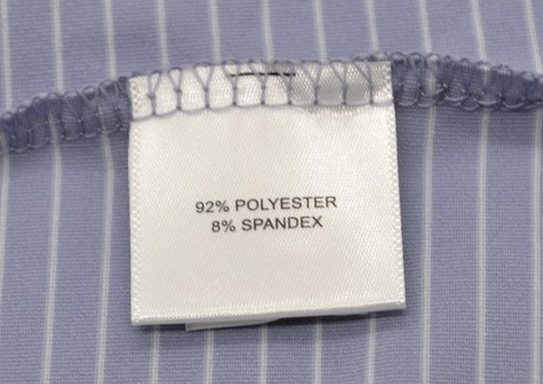 Peter Millar Crown Sport Men's Summer Comfort Purple Striped T-Shirt Polo Size L - Picture 5 of 6