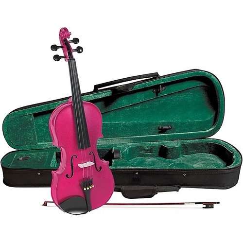 Cremona SV-75RS Premier Novice Series Sparkling Rose Violin Outfit 4/4 Outfit - Picture 19 of 19