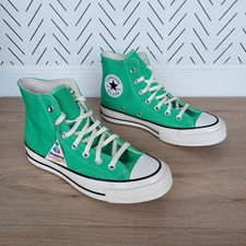 ⭐Converse Chuck Taylor All Star Hi Canvas Sz 5.5 Men Shoes Sneaker Green A08613F