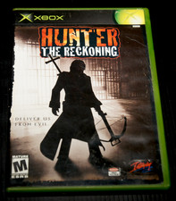 MICROSOFT XBOX HUNTER THE RECKONING CIB AUTHENTIC WORKS TESTED WORLD OF DARKNESS
