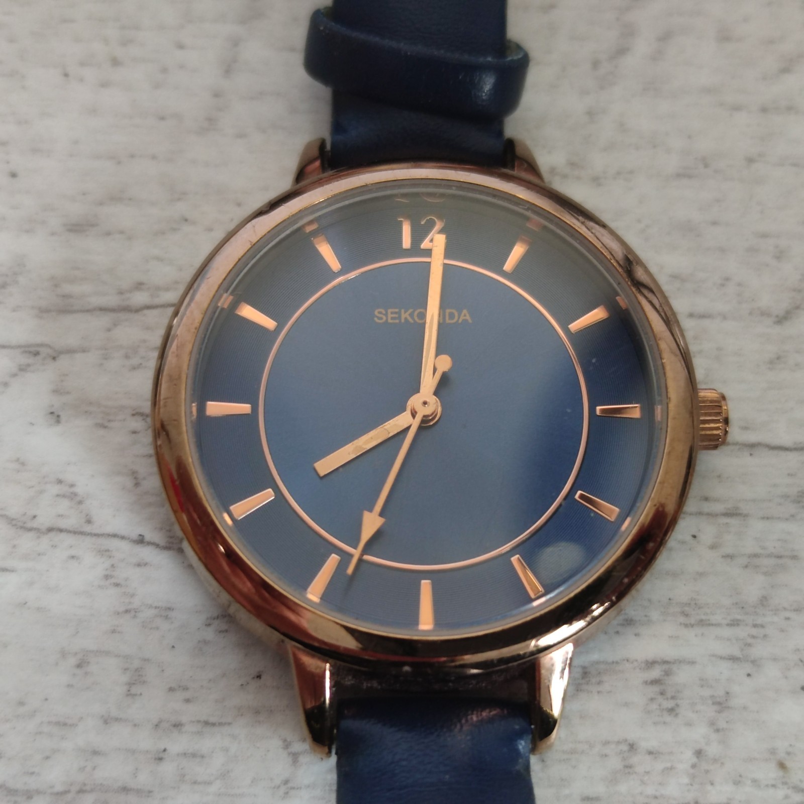 Sekonda NK2136 Ladies Watch Rose Gold Classic Minimalist Quartz New Battery Work image 2