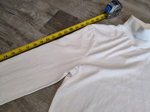 Acne Studios Pullover Uomo Bianco Girocollo Girocollo Manica Lunga Cotone Taglia M - Foto 9 di 14