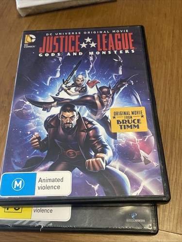 Justice League Gods And Monsters & Justice League Doom DVD’s Region 4 DC Movies - Picture 5 of 7