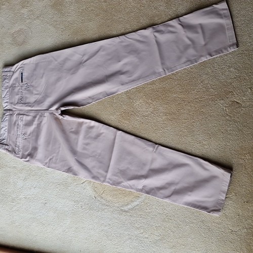 Pull & Bear Cream Men’s Chino Trousers In Waist Euro 29  - Picture 8 of 9