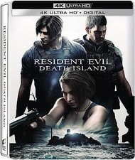 New Resident Evil: Death Island (UHD + Digital + Steelbook)