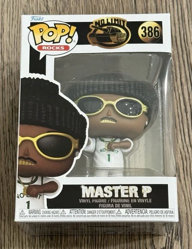 Funko Pop! Rocks - No Limit: Master P #386 w/ Protector